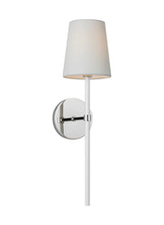 Visual Comfort Studio KSW1091PNGW Monroe One Light Wall Sconce, Polished Nickel Alternate Image.jpg