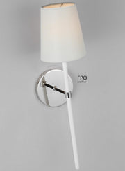 Visual Comfort Studio KSW1091PNGW Monroe One Light Wall Sconce, Polished Nickel Alternate Image 3.jpg