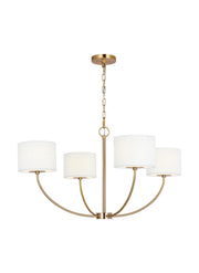 Visual Comfort Studio KSC1034BBS Sawyer Four Light Chandelier, Burnished Brass Alternate Image.jpg