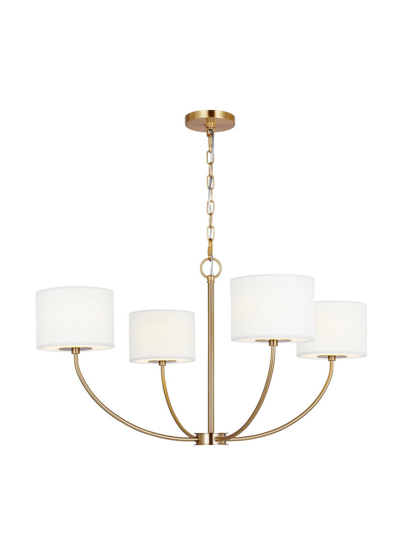 Visual Comfort Studio KSC1034BBS Sawyer Four Light Chandelier, Burnished Brass Alternate Image.jpg