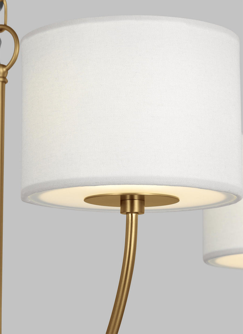 Visual Comfort Studio KSC1034BBS Sawyer Four Light Chandelier, Burnished Brass Alternate Image 2.jpg