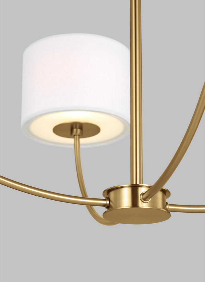 Visual Comfort Studio KSC1034BBS Sawyer Four Light Chandelier, Burnished Brass Alternate Image 3.jpg