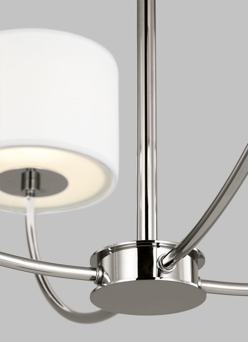 Visual Comfort Studio KSC1034PN Sawyer Four Light Chandelier, Polished Nickel Alternate Image 3.jpg