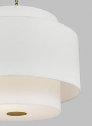 Visual Comfort Studio KSP1043BBS Sawyer Three Light Pendant, Burnished Brass Alternate Image 2.jpg