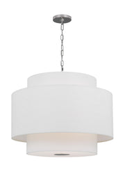Visual Comfort Studio KSP1043PN Sawyer Three Light Pendant, Polished Nickel Alternate Image.jpg