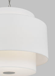 Visual Comfort Studio KSP1043PN Sawyer Three Light Pendant, Polished Nickel Alternate Image 2.jpg