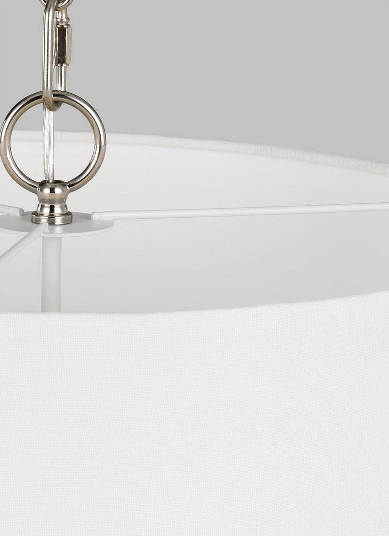 Visual Comfort Studio KSP1043PN Sawyer Three Light Pendant, Polished Nickel Alternate Image 3.jpg