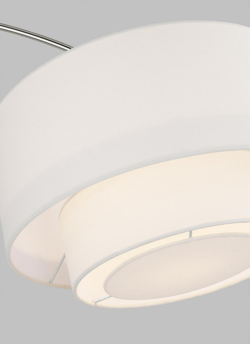 Visual Comfort Studio KST1031PN1 Sawyer One Light Floor Lamp, Polished Nickel Alternate Image 2.jpg