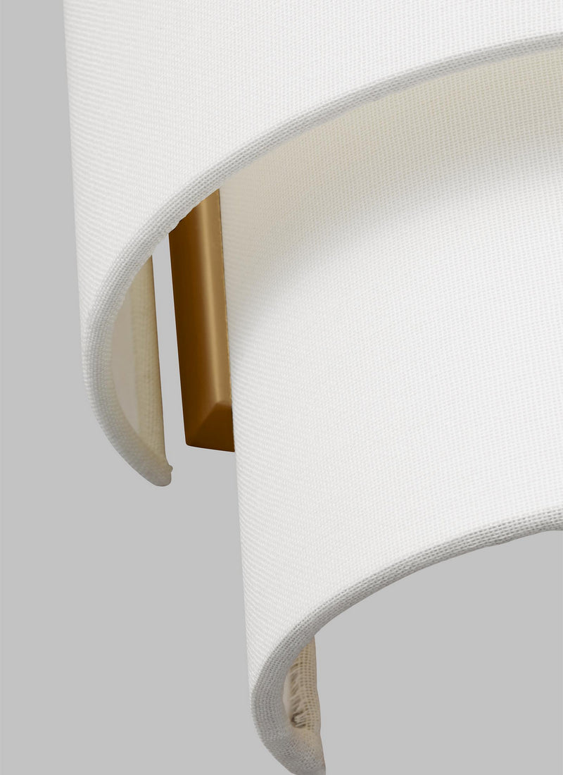 Visual Comfort Studio KSW1042BBS Sawyer Two Light Wall Sconce, Burnished Brass Alternate Image 3.jpg