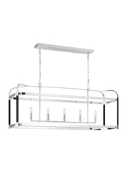 Visual Comfort Studio LC1165PN Hadley Five Light Chandelier, Polished Nickel Alternate Image.jpg