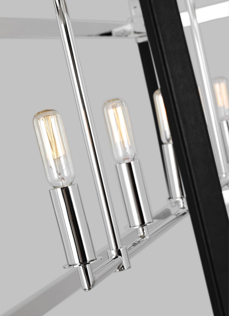 Visual Comfort Studio LC1165PN Hadley Five Light Chandelier, Polished Nickel Alternate Image 3.jpg
