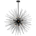 CWI Lighting 1034P40-14-101 Savannah 14 Light Chandelier Black Alt 1.jpg