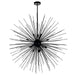 CWI Lighting 1034P40-14-101 Savannah 14 Light Chandelier Black Alt 2.jpg