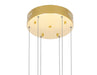 CWI Lighting 1245P32-602 Millipede LED Chandelier Satin Gold Alt 1.jpg