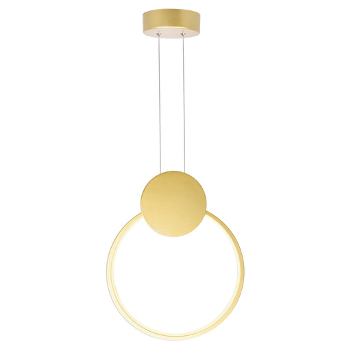 CWI Lighting 1297P12-1-602 Pulley LED Mini Pendant Satin Gold Alt 1.jpg