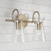 Capital Lighting 142421AD Mila Two Light Vanity, Aged Brass Alternate Image 2.jpg