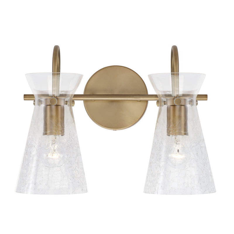 Capital Lighting 142421AD Mila Two Light Vanity, Aged Brass Alternate Image 3.jpg
