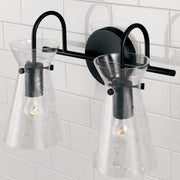Capital Lighting 142421MB Mila Two Light Vanity, Matte Black Alternate Image.jpg