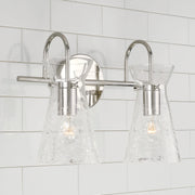 Capital Lighting 142421PN Mila Two Light Vanity, Polished Nickel Alternate Image 2.jpg
