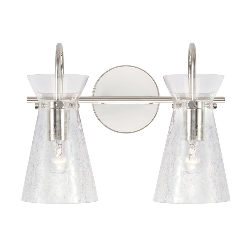 Capital Lighting 142421PN Mila Two Light Vanity, Polished Nickel Alternate Image 3.jpg