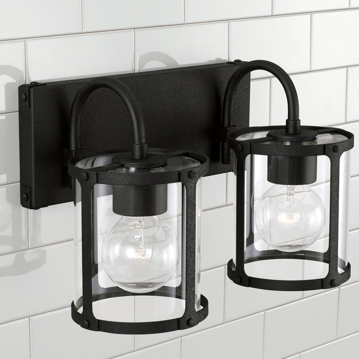 Capital Lighting 144921BI-527 Brennen Two Light Vanity, Black Iron Alternate Image.jpg