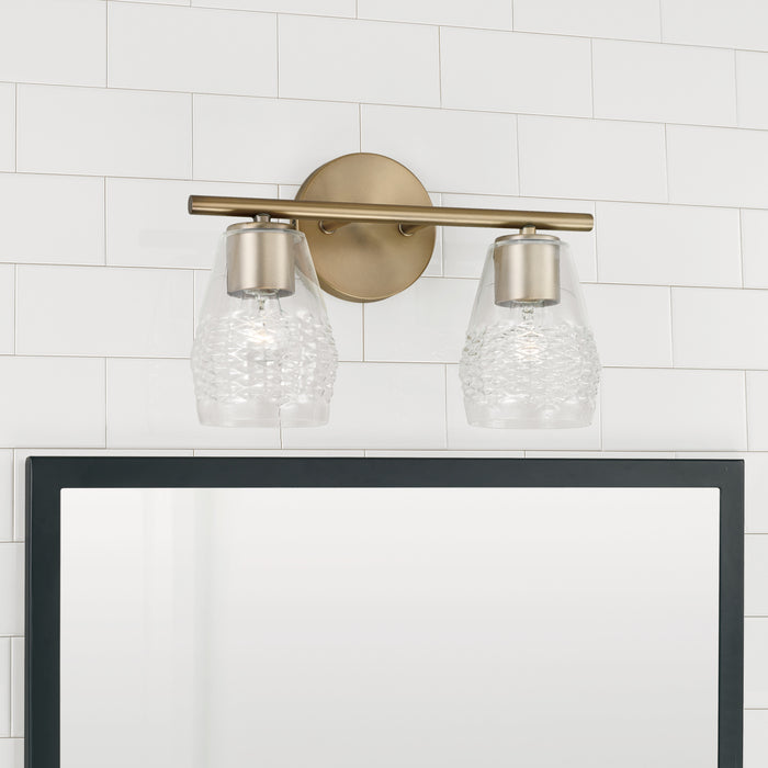 Capital Lighting 145021AD-524 Dena Two Light Vanity, Aged Brass Alternate Image 2.jpg