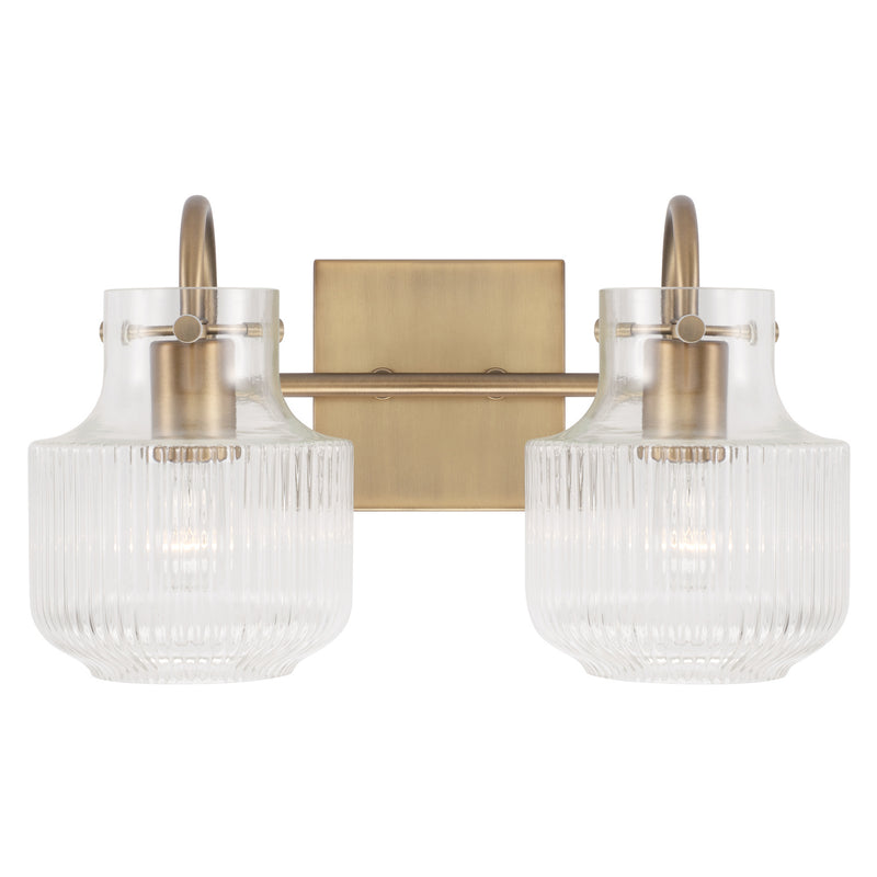 Capital Lighting 145121AD Nyla Two Light Vanity, Aged Brass Alternate Image 3.jpg