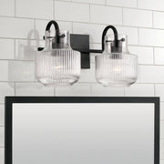 Capital Lighting 145121MB Nyla Two Light Vanity, Matte Black Alternate Image 2.jpg