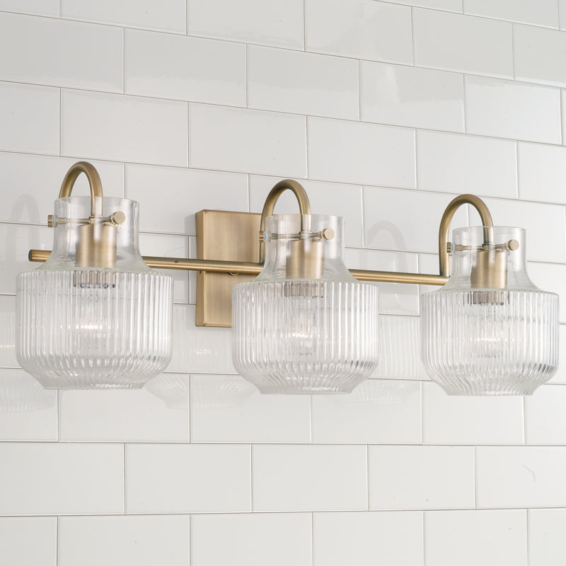 Capital Lighting 145131AD Nyla Three Light Vanity, Aged Brass Alternate Image 3.jpg