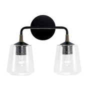 Capital Lighting 145621KB-530 Amara Two Light Vanity, Matte Black with Brass Alternate Image 3.jpg