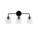 Capital Lighting 145631KB-530 Amara Three Light Vanity, Matte Black with Brass Alternate Image 3.jpg