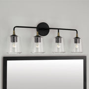 Capital Lighting 145641KB-530 Amara Four Light Vanity, Matte Black with Brass Alternate Image 2.jpg