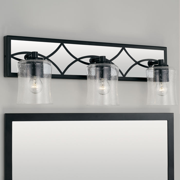 Capital Lighting 145731MB-505 Avery Three Light Vanity, Matte Black Alternate Image 2.jpg