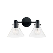Capital Lighting 145821MB-528 Greer Two Light Vanity, Matte Black Alternate Image 3.jpg