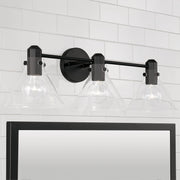 Capital Lighting 145831MB-528 Greer Three Light Vanity, Matte Black Alternate Image 2.jpg