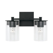 Capital Lighting 146821MB-532 Mason Two Light Vanity, Matte Black Alternate Image 3.jpg