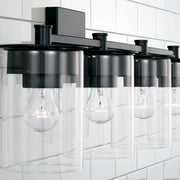 Capital Lighting 146841MB-532 Mason Four Light Vanity, Matte Black Alternate Image.jpg