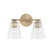 Capital Lighting 146921AD-533 Baker Two Light Vanity, Aged Brass Alternate Image 3.jpg