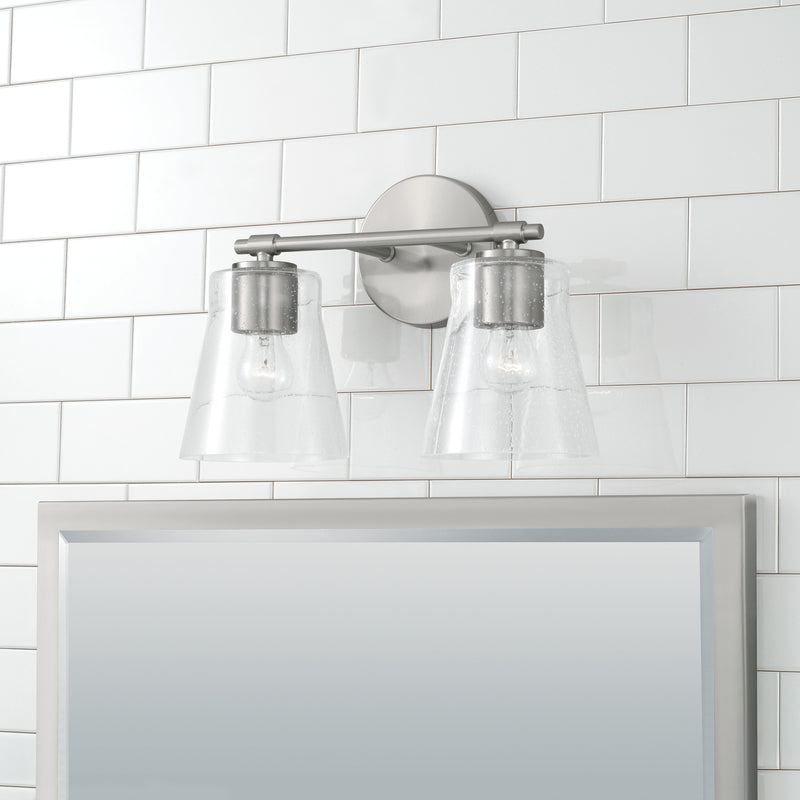 Capital Lighting 146921BN-533 Baker Two Light Vanity, Brushed Nickel Alternate Image 2.jpg