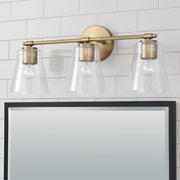 Capital Lighting 146931AD-533 Baker Three Light Vanity, Aged Brass Alternate Image 2.jpg