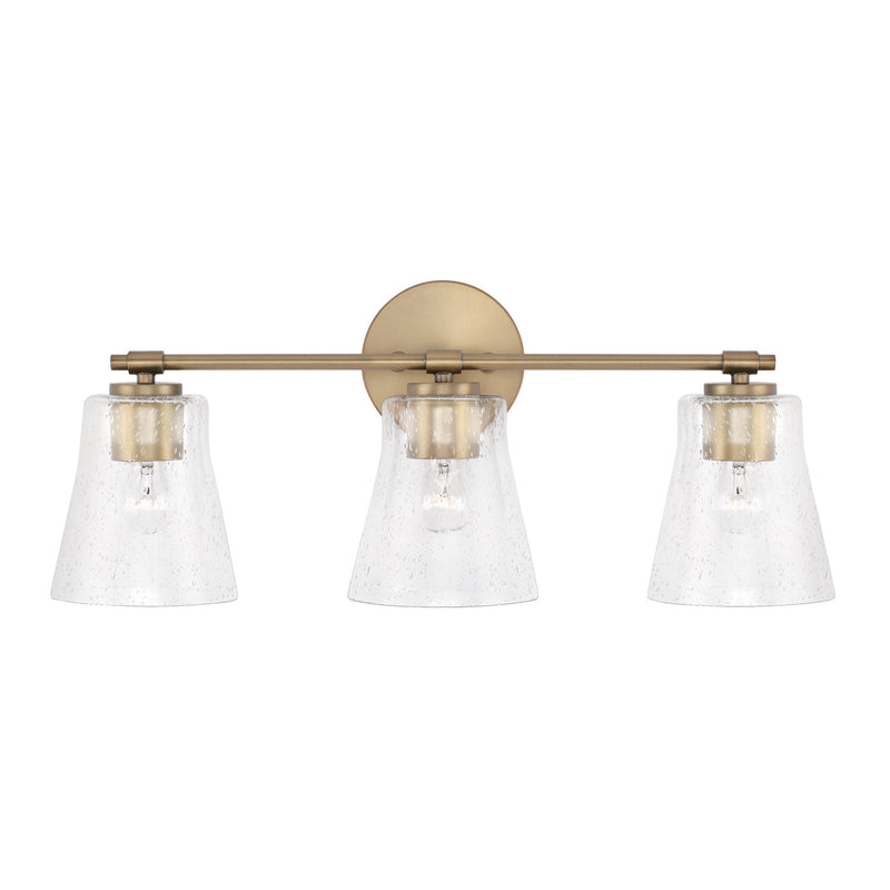 Capital Lighting 146931AD-533 Baker Three Light Vanity, Aged Brass Alternate Image 3.jpg
