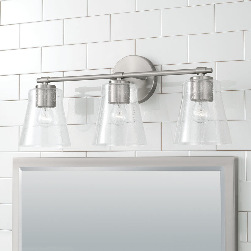 Capital Lighting 146931BN-533 Baker Three Light Vanity, Brushed Nickel Alternate Image 2.jpg