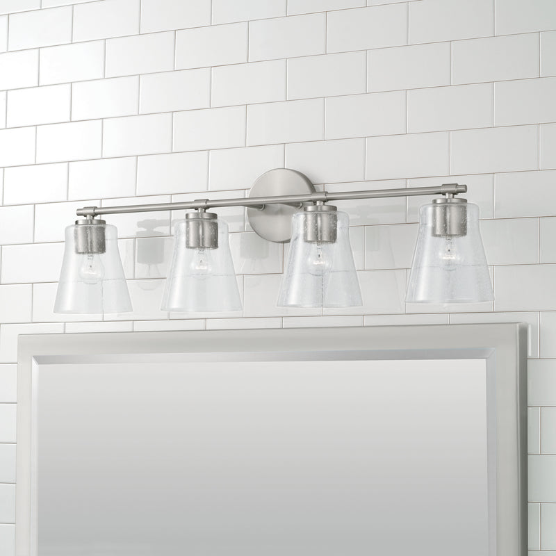 Capital Lighting 146941BN-533 Baker Four Light Vanity, Brushed Nickel Alternate Image 2.jpg