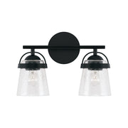 Capital Lighting 147021MB-534 Madison Two Light Vanity, Matte Black Alternate Image 3.jpg