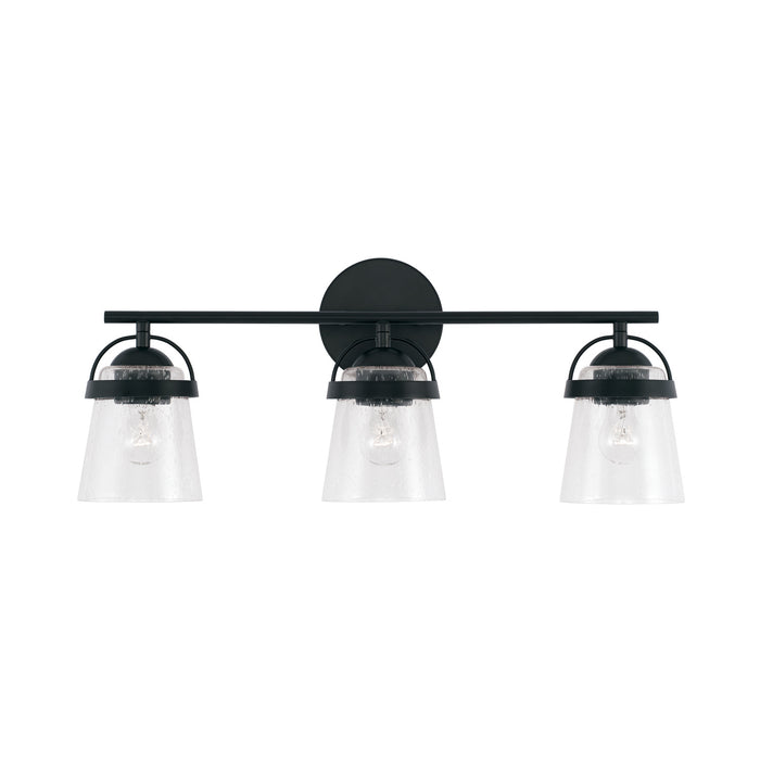 Capital Lighting 147031MB-534 Madison Three Light Vanity, Matte Black Alternate Image 3.jpg