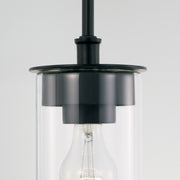 Capital Lighting 246811MB-532 Mason One Light Semi-Flush Mount, Matte Black Alternate Image 2.jpg