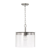 Capital Lighting 246812BN Mason One Light Semi-Flush Mount, Brushed Nickel Alternate Image.jpg