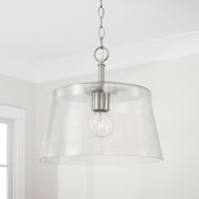 Capital Lighting 246911BN Baker One Light Pendant, Brushed Nickel Alternate Image 2.jpg