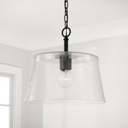 Capital Lighting 246911MB Baker One Light Pendant, Matte Black Alternate Image 2.jpg