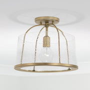 Capital Lighting 247011AD Madison One Light Semi-Flush Mount, Aged Brass Alternate Image 4.jpg